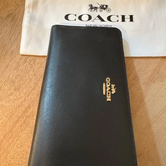 Coach Black Leather Wallet - Picture 4 of 6
